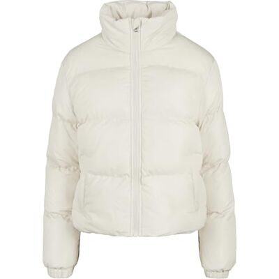 Urban Classics Dam kort peached buffertjacka jacka, Vit, 3XL Urban Classics Dam kort peached buffertjacka jacka, Vit, 3XL
