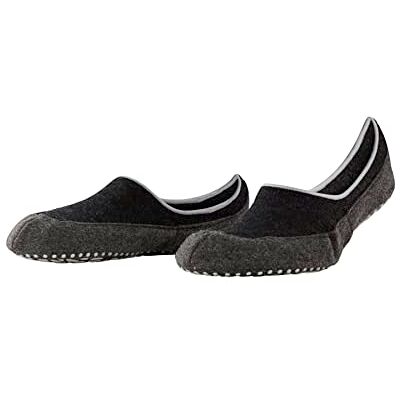 FALKE unisex vuxen Toffelsocka Cosyshoe Invisible M Hp ull grepp på sula 1 par, Svart Black 3000, 45-46 FALKE unisex vuxen Toffelsocka Cosyshoe Invisible M Hp ull grepp på sula 1 par, Svart Black 3000, 45-46