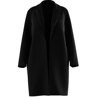 PIECES Damer Pcnula Ls Blazer Noos Qx, svart, 50 plus size PIECES Damer Pcnula Ls Blazer Noos Qx, svart, 50 plus size