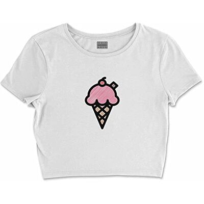 Bona Basics , Digital tryckt basic t-shirt för damer,% 100 bomull, vit, ledig, damtoppar, storlek: XL, Vit, XL Kort Bona Basics , Digital tryckt basic t-shirt för damer,% 100 bomull, vit, ledig, damtoppar, storlek: XL, Vit, XL Kort