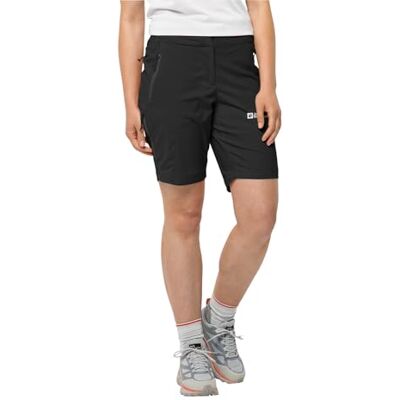 Jack Wolfskin Glastal Shorts W, svart, 42 dam, svart, 40 Jack Wolfskin Glastal Shorts W, svart, 42 dam, svart, 40