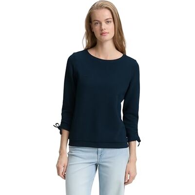 TOM TAILOR Denim damtröja, 38822 – Mörkt havsvätska, XXL TOM TAILOR Denim damtröja, 38822 – Mörkt havsvätska, XXL