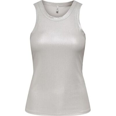 ONLY Onlsol Life S/L Glitter Rib Top JRS, Molndansare, M ONLY Onlsol Life S/L Glitter Rib Top JRS, Molndansare, M
