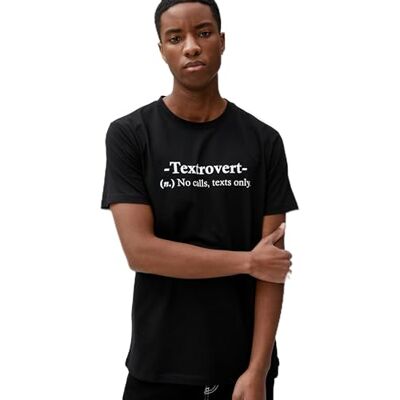 Koton Herr slogan tryckt t-shirt rund hals smal passform bomull rak, svart, Svart, S Koton Herr slogan tryckt t-shirt rund hals smal passform bomull rak, svart, Svart, S