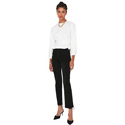Trendyol Flare jeans, svart, 34, Svart, 60 SE Trendyol Flare jeans, svart, 34, Svart, 60 SE
