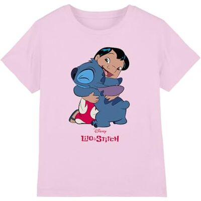 Lilo and Stitch mandarin creative ltd Lilo & Stitch 90-tal kram flickor t-shirt, rosa, 5-6 år, Rosa, 5-6 År Lilo and Stitch mandarin creative ltd Lilo & Stitch 90-tal kram flickor t-shirt, rosa, 5-6 år, Rosa, 5-6 År