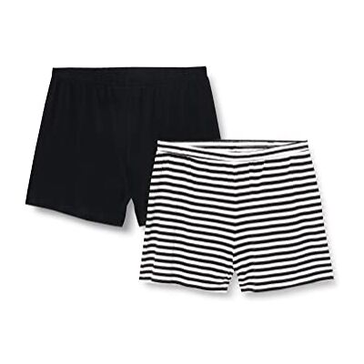 ONLY Dam ONLMAY HIGH Waist JRS 2PK shorts, svart/pack: svarta ränder CD (LIA), XXL ONLY Dam ONLMAY HIGH Waist JRS 2PK shorts, svart/pack: svarta ränder CD (LIA), XXL