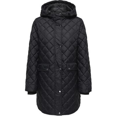 ONLY Onlmunthe Life Quilted Jacket Cc Otw, svart, XL ONLY Onlmunthe Life Quilted Jacket Cc Otw, svart, XL