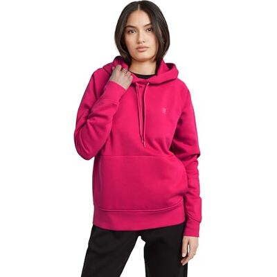 G-STAR RAW Premium Core 2.0 sweatshirt med huva, Rosa (rosa påfågel D21255-c235-g694), XS G-STAR RAW Premium Core 2.0 sweatshirt med huva, Rosa (rosa påfågel D21255-c235-g694), XS