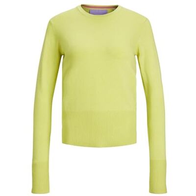 JJXX JACK & JONES dam Jxlara mjuk crew neck stickad Noos tröja, Limead/detalj: w/konfetti halsband, S JJXX JACK & JONES dam Jxlara mjuk crew neck stickad Noos tröja, Limead/detalj: w/konfetti halsband, S