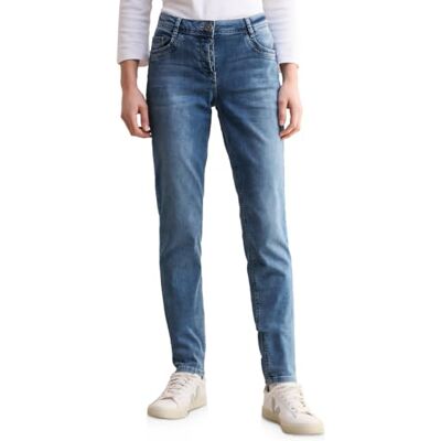 Cecil damjeans i avslappnad passform, Autentisk använd tvätt, 34W / 28L Cecil damjeans i avslappnad passform, Autentisk använd tvätt, 34W / 28L