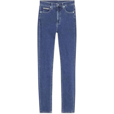 Calvin jeans dam hög midja skinny J20J224017, mager, Denim, 26W/32L, Denim (denim medium), 26W x 32L Calvin jeans dam hög midja skinny J20J224017, mager, Denim, 26W/32L, Denim (denim medium), 26W x 32L