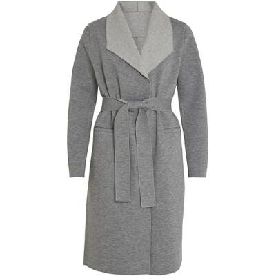 Vila Vijuice Coat – Noos, Ljusgrå melange, XL Vila Vijuice Coat – Noos, Ljusgrå melange, XL