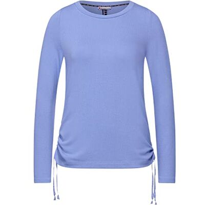 Street One Dam 317167 T-shirt, Shiny Blue Melange 40 Street One Dam 317167 T-shirt, Shiny Blue Melange 40