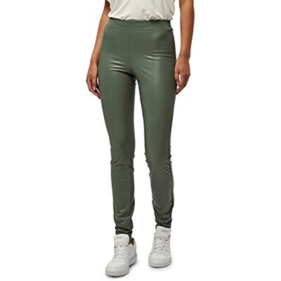 Peppercorn Linette PU-leggings för kvinnor, Havssköldpadda grön, L Peppercorn Linette PU-leggings för kvinnor, Havssköldpadda grön, L