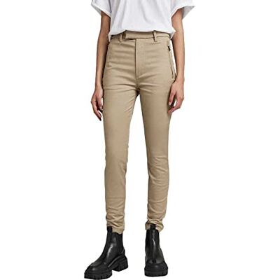 G-STAR RAW dam Weld High Skinny Chino, Beige (Tree House D19141-c105-c941), 24W / 32L G-STAR RAW dam Weld High Skinny Chino, Beige (Tree House D19141-c105-c941), 24W / 32L