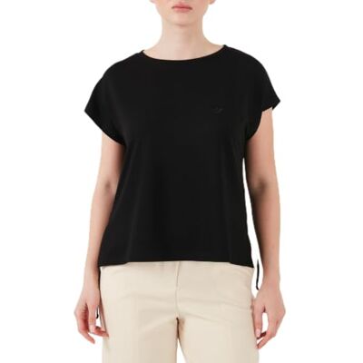 Giorgio Armani kvinnors viskos fleecetröja svart XL Giorgio Armani kvinnors viskos fleecetröja svart XL