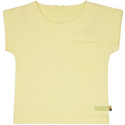 loud + proud flicka muslin jersey, tillverkad av ekologisk bomull, GOTS certifierad blus, blond, 98-104 loud + proud flicka muslin jersey, tillverkad av ekologisk bomull, GOTS certifierad blus, blond, 98-104