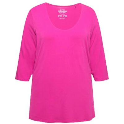 Ulla Popken dam-t-shirt, lila, 54-56 Ulla Popken dam-t-shirt, lila, 54-56