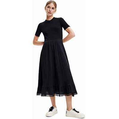 Desigual dam klänning, svart, XL Desigual dam klänning, svart, XL