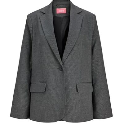 JJXX JACK & JONES Jxjoanne Lyrex Blazer TLR, Mörkgrå melange, XL JJXX JACK & JONES Jxjoanne Lyrex Blazer TLR, Mörkgrå melange, XL
