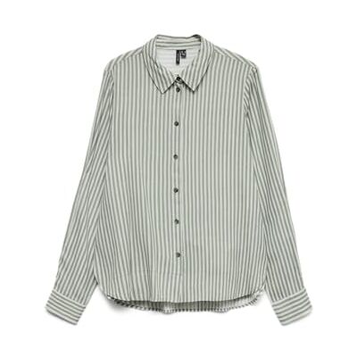 VERO MODA Vmbumpy L/S Basic Shirt WVN Ga Noos, Laurelkrans, S VERO MODA Vmbumpy L/S Basic Shirt WVN Ga Noos, Laurelkrans, S