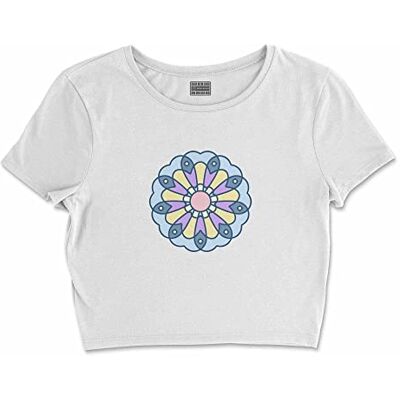 Bona Basics , Digital tryckt basic t-shirt för damer,% 100 bomull, vit, ledig, damtoppar, storlek: XL, Vit, XL Kort Bona Basics , Digital tryckt basic t-shirt för damer,% 100 bomull, vit, ledig, damtoppar, storlek: XL, Vit, XL Kort