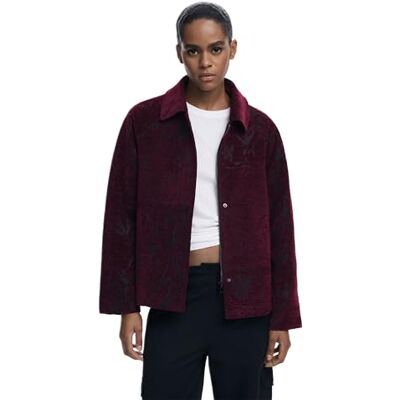 Desigual COAT_ENRI, 3006 BURDEOS, S, Röd röd, S Desigual COAT_ENRI, 3006 BURDEOS, S, Röd röd, S