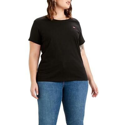 Levi's dam T-Shirt Plus Size The Perfect Tee, Mineral Black, XXL Levi's dam T-Shirt Plus Size The Perfect Tee, Mineral Black, XXL