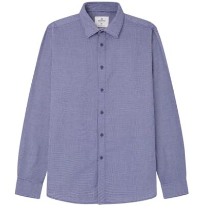 Springfield Cortefiel Broderi blus, Blå, 36 Springfield Cortefiel Broderi blus, Blå, 36