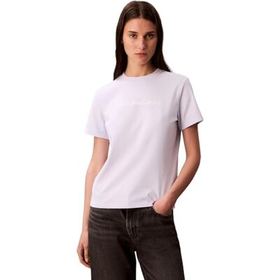 Calvin jeans dam A- INST. Logo Classic TEE SS LV047C912G grafiska t-shirts, lila (Lacey Lilac), XL, Lila (Lacey Lila), XL Calvin jeans dam A- INST. Logo Classic TEE SS LV047C912G grafiska t-shirts, lila (Lacey Lilac), XL, Lila (Lacey Lila), XL