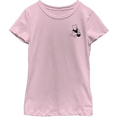 Disney Nalle Puh Vintage Line Nalle Puh Girl's Solid Crew Tee Light Pink, X-Small, ROSA, XS Disney Nalle Puh Vintage Line Nalle Puh Girl's Solid Crew Tee Light Pink, X-Small, ROSA, XS