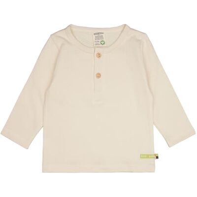 loud + proud unisex barn muslin jersey, tillverkad av ekologisk bomull, GOTS certifierad långärmad skjorta, Vanilj, 62-68 loud + proud unisex barn muslin jersey, tillverkad av ekologisk bomull, GOTS certifierad långärmad skjorta, Vanilj, 62-68