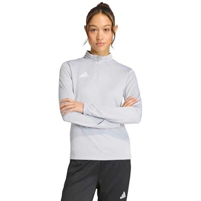 adidas dam Entrada26 Training Top Sweatshirt, team light grey/white, L adidas dam Entrada26 Training Top Sweatshirt, team light grey/white, L