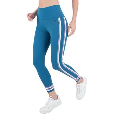 Hurley leggings kvinnor – sidorand 7/8 djup blågrön Hurley leggings kvinnor – sidorand 7/8 djup blågrön