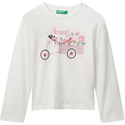 United T-shirt M/L, Vit, 5 år United T-shirt M/L, Vit, 5 år