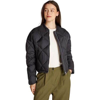 Tommy Hilfiger dam vardaglig kviltad ner boMBER WW0WW44342 pufferjacka, svart, M, svart (svart), M Tommy Hilfiger dam vardaglig kviltad ner boMBER WW0WW44342 pufferjacka, svart, M, svart (svart), M