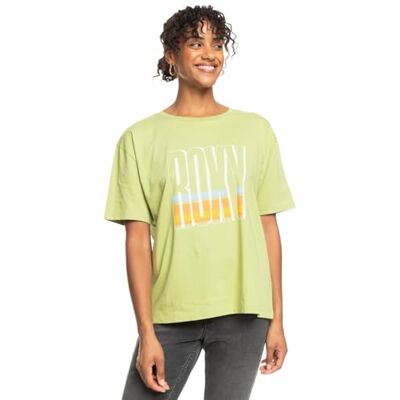 Roxy Mode T-shirt dam grön XXS Roxy Mode T-shirt dam grön XXS