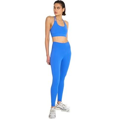Carlheim Women's active wear leggings zipper pocket, Victoria Blue, X-Large Carlheim Women's active wear leggings zipper pocket, Victoria Blue, X-Large