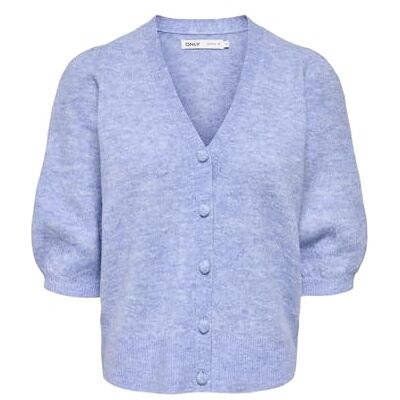 ONLY Onlliva V-hals S/S kofta KNT Noos, Skyway, S ONLY Onlliva V-hals S/S kofta KNT Noos, Skyway, S