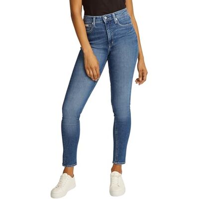 Calvin jeans dam hög midja skinny J20J224492 mager, denim (denim mörk), 24W/30L, Denim (denim mörk), 24W x 30L Calvin jeans dam hög midja skinny J20J224492 mager, denim (denim mörk), 24W/30L, Denim (denim mörk), 24W x 30L