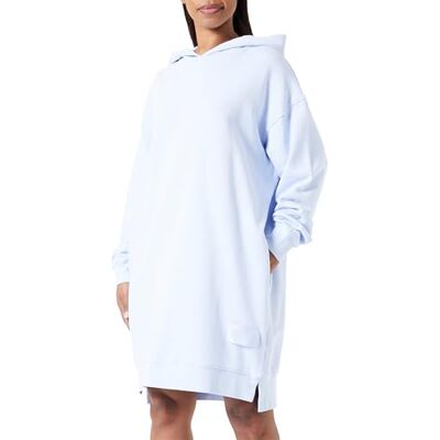 Replay Dam, normal passform, sweatshirt, klänning med huva, 667 Bright Periwinkle, XXS Replay Dam, normal passform, sweatshirt, klänning med huva, 667 Bright Periwinkle, XXS