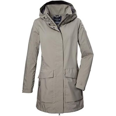 G.I.G.A. DX Softshell-parkas för kvinnor med dragkedja och mjuk skaljacka GS 95 WMN SFTSHLL PRK, ljusoliv, 50, 42711-000 G.I.G.A. DX Softshell-parkas för kvinnor med dragkedja och mjuk skaljacka GS 95 WMN SFTSHLL PRK, ljusoliv, 50, 42711-000