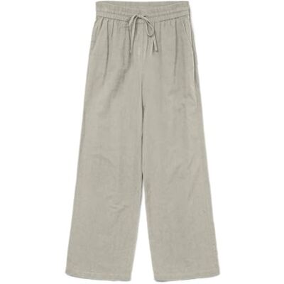 VERO MODA Damer Vmcaia Mw Wide Pant WVN Noos, Silverfoder, S VERO MODA Damer Vmcaia Mw Wide Pant WVN Noos, Silverfoder, S