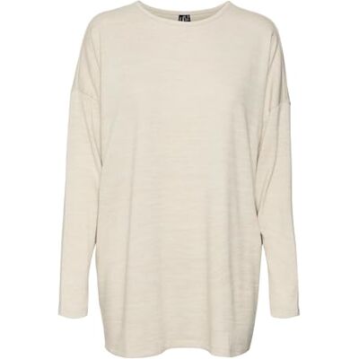 VERO MODA Bestseller A/S VMKATIE LS Long Top JRS NOOS, Pimpsten, S VERO MODA Bestseller A/S VMKATIE LS Long Top JRS NOOS, Pimpsten, S