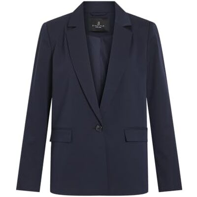 Vila Vimerle L/S Blazer, marinblå blazer, 38 Vila Vimerle L/S Blazer, marinblå blazer, 38
