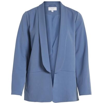 Vila dam Vivarone Noos Blazer, Koronettblå, 36 Vila dam Vivarone Noos Blazer, Koronettblå, 36