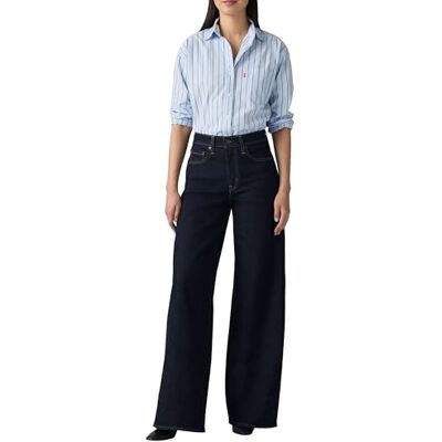 Levi's 728 Hr breda ben retro näsa Lb, Retro Rinse Lb, 28W / 32L Levi's 728 Hr breda ben retro näsa Lb, Retro Rinse Lb, 28W / 32L