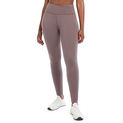 Jockey Women's Wrap Waist Full Length Legging, Plum Truffle, Medium Jockey Women's Wrap Waist Full Length Legging, Plum Truffle, Medium