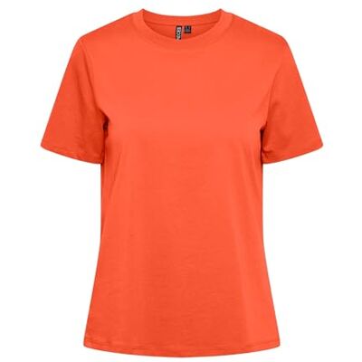 PIECES PCRIA SS SOLID Tee NOOS BC, nasturtium, S PIECES PCRIA SS SOLID Tee NOOS BC, nasturtium, S